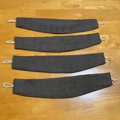 遮光カーテン レース付 ４枚セット　幅100cm　丈178cmの画像
