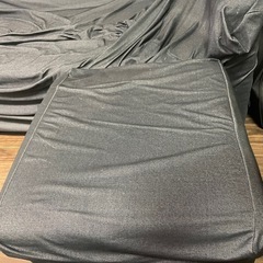 3人掛けソファ(オットマン付き)の画像