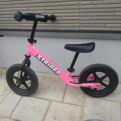 ストライダー ピンク キックバイク (かなかな) 木津の子供用品の