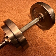 ダンベルシャフトとプレートセット