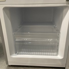 【ジモティー割】maxzen 2021年製 2ドア冷凍冷蔵庫 117L （ID957）の画像