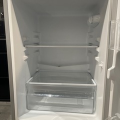 【ジモティー割】maxzen 2021年製 2ドア冷凍冷蔵庫 117L （ID957）の画像