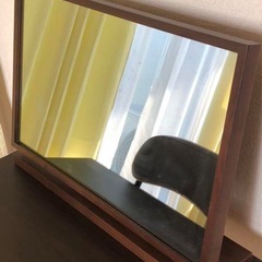 ニトリ  卓上ミラーの画像
