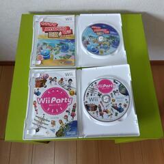 Wii本体、ゲームソフト、マイクセット　の画像