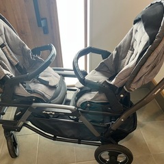 受渡予定者決定 ベビーカー 双子