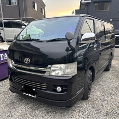 ハイエースバンS-GL車検付き　カスタム多数の画像