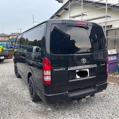 ハイエースバンS-GL車検付き　カスタム多数の画像