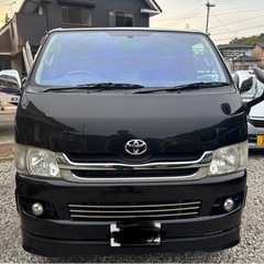 ハイエースバンS-GL車検付き　カスタム多数の画像