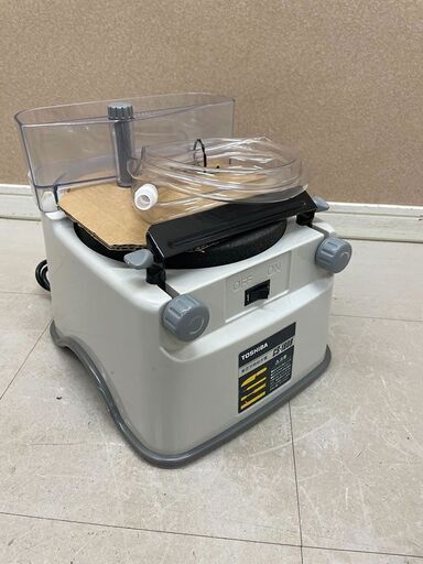 TOSHIBA CS-180B 東芝刃物とぎ機 TOSHIBA 東芝 刃物研ぎ機 研磨機 本体のみ 100v CS-180B グレー