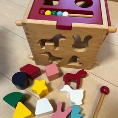 ミキハウスのウッドパズル
