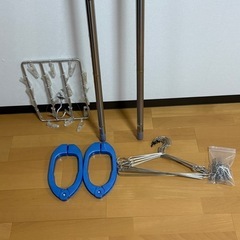 洗濯物干し竿 ステンレスハンガー 洗濯挟み 布団挟みの画像