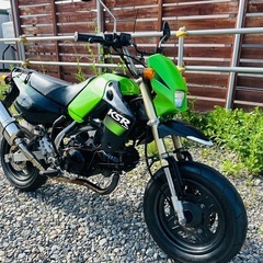 北海道　カワサキ　KSR110　走行少ない！外装美品！タイヤ前後...