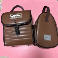 Aoba Kindergartenの帽子、鞄