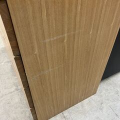 【値下げしました！！】大川家具 ４段ローチェスト No.2139● ※現金、クレジット、スマホ決済対応の画像