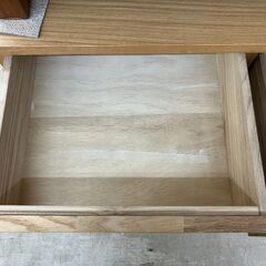 【値下げしました！！】大川家具 ４段ローチェスト No.2139● ※現金、クレジット、スマホ決済対応の画像