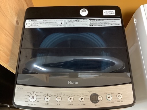 【リサイクルサービス八光】2019年製　ハイアール　5.5kg　全自動洗濯機　JW-XP2C55E