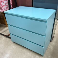 IKEA イケア ３段ローチェスト No.2131● ※現金、ク...