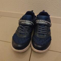 22.5cm　瞬足スニーカーの画像