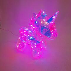 ユニコーン型　LED照明の画像