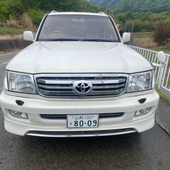 ランクル100　ディーゼル　車検無　1ナンバーの画像