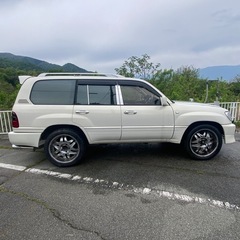 ランクル100　ディーゼル　車検無　1ナンバーの画像