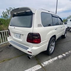 ランクル100　ディーゼル　車検無　1ナンバーの画像