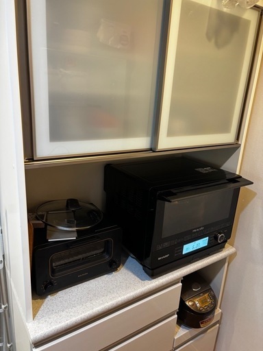 3点まとめ売り【バラ可】食器棚　ドラム式洗濯機　冷蔵庫