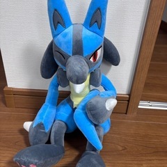 ポケモン　ルカリオ　ぬいぐるみの画像