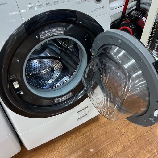 【トレファク中央林間店】ドラム式洗濯機 SHARP ES-S7F-WR