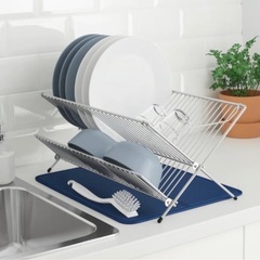 キッチン水切り　IKEA(イケア) KVOT 10193418 水切り, 亜鉛メッキの画像