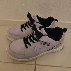 　SUPERSTAR　リボン子供スニーカーの画像