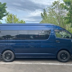 ハイエース　ワイドハイルーフ　2.8ディーゼル4WD キャンピン...