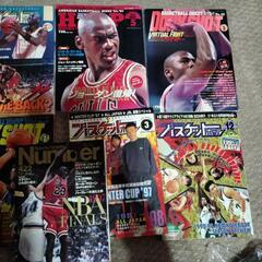 バスケ雑誌　マイケル・ジョーダンポスター付きの画像