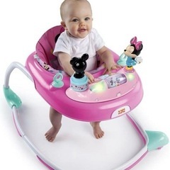 ディズニー　ミッキー　ミニー　歩行器　日本未発売　美品の画像