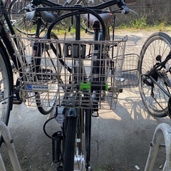 折り畳める電動アシスト自転車(修理必要品)の画像