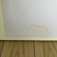 メラミン　化粧板　白　895×400×29 ディスプレイ　天板　約4.5Kgの画像