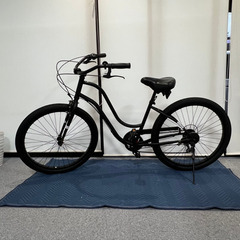 ビーチクルーザー　自転車　マットブラック
