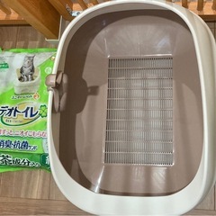 デオトイレ本体＋サンド＋子猫用ウェットフード