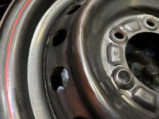 トヨタ 200系ハイエース 純正ホイール 純正スチールホイール 15
