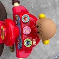 【美品】アンパンマン 三輪車の画像