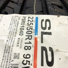 【新品】2025年製 SEIBERLING SL201 225/50R18 95W 18インチ 夏タイヤ 4本 オデッセイ エスティマ ヴェゼル等　(VTI173)の画像