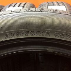 【新品】2025年製 SEIBERLING SL201 225/50R18 95W 18インチ 夏タイヤ 4本 オデッセイ エスティマ ヴェゼル等　(VTI173)の画像
