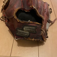 左利き用硬式野球グラブの画像