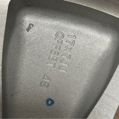 スバル純正　アルミホイール　未使用品　17インチ　４本セットの画像