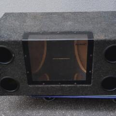 カーサブウファーボックス12インチx2専用