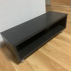お譲り先決まりました！TV台ローボード✴︎ニトリ✴︎小さめ✴︎美品✴︎ダークグレーの画像