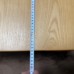 長方形ダイニングテーブル/こたつ機能有り。取りに来れる方のみ【高槻市】の画像