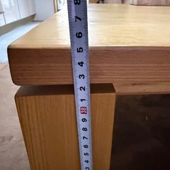 長方形ダイニングテーブル/こたつ機能有り。取りに来れる方のみ【高槻市】の画像