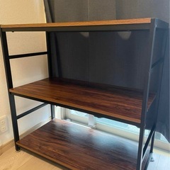 コーナン　アイアンラック 3段