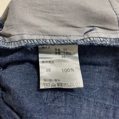 デニムスカート ベビー服 95㎝の画像